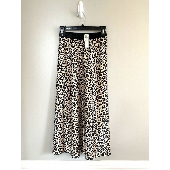 KNOT RIOT X Victoria’s Secret Leopard MIDI Skirt - Picture 2 of 8
